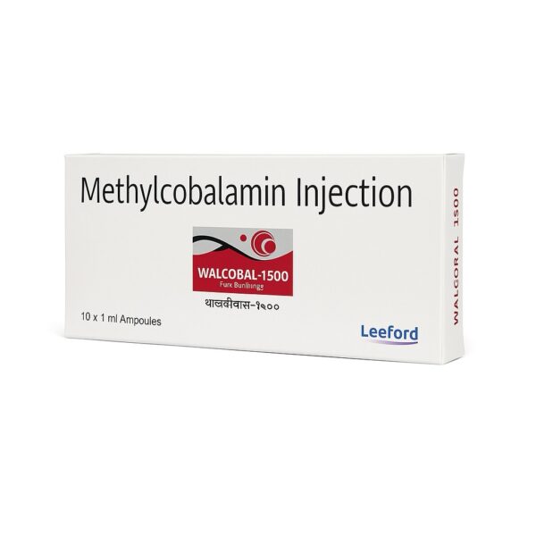 B12 Methylcobalamin 1500mcg Injection 1ml | IM / IV Use - Image 2