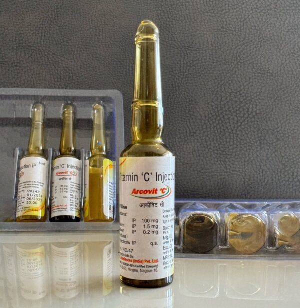 Vitamin C Injection 500mg 5ml | IM / IV Use