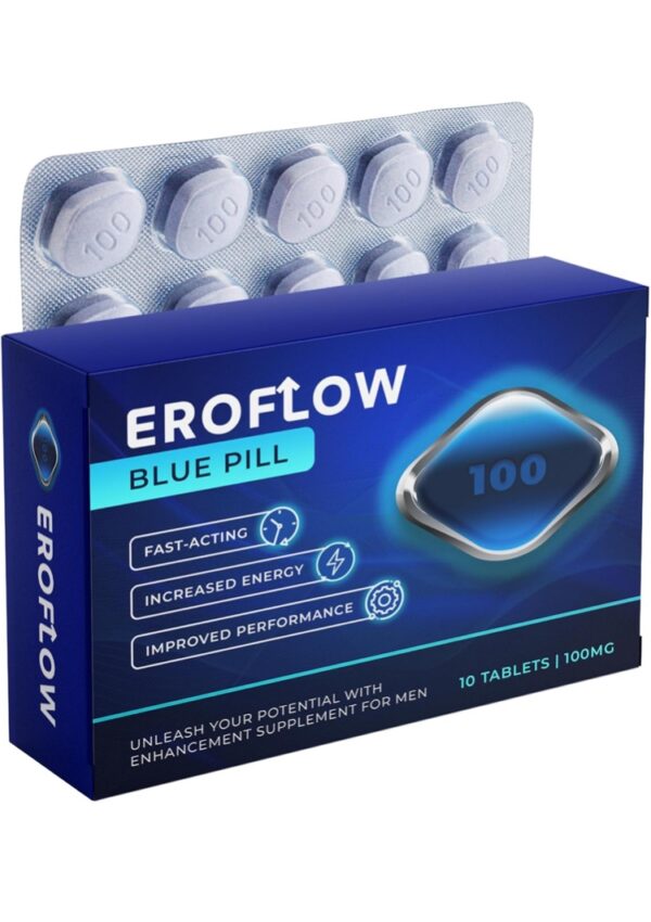 100mg Eroflow Blue Pill Supplement