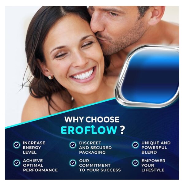 100mg Eroflow Blue Pill Supplement - Image 3