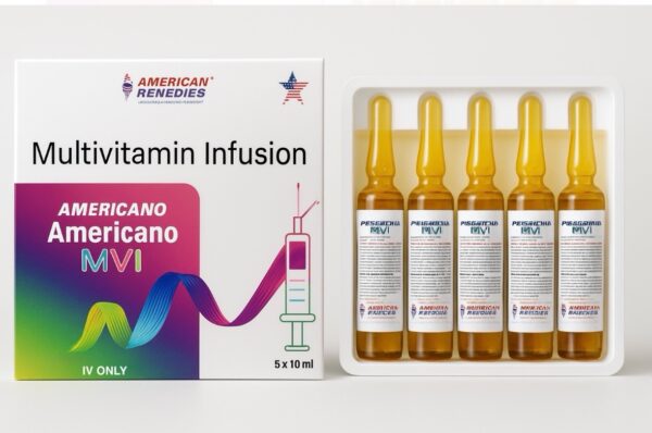 Americano MVI Multivitamins – IV Only (5 x 10ml vials) - Image 2